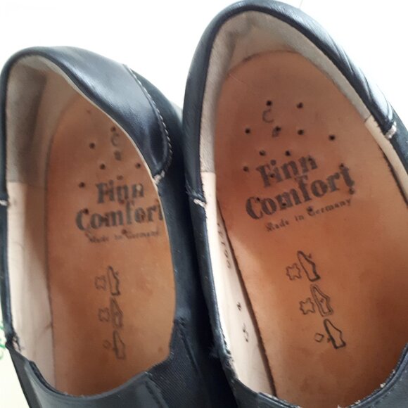 Finn Comfort Germany Seoul 2483 Ladies Slip On Shoes UK4 US6.5W Black w/Box - Picture 6 of 7